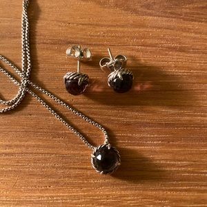 SOLD - David Yurman Necklace & Earrings